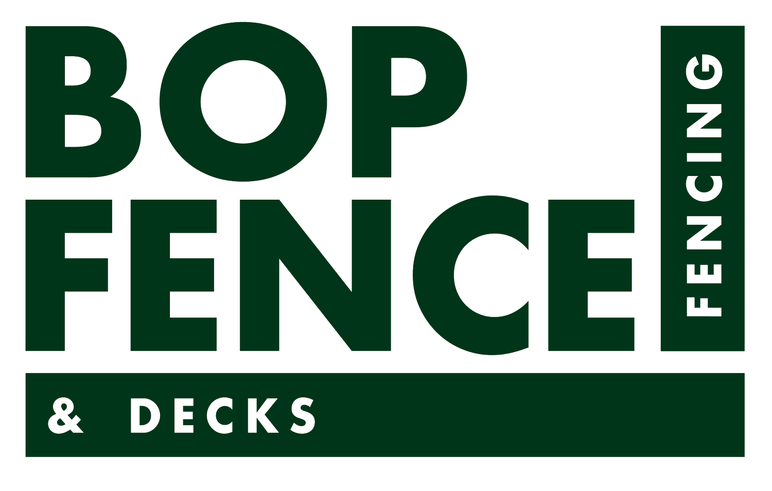 BOP Fence Logo